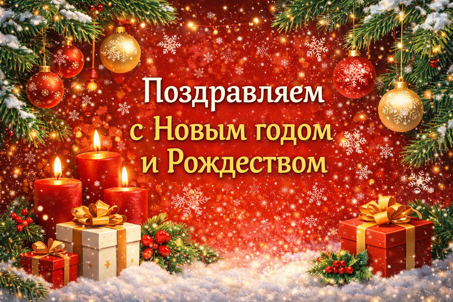 Поздравляем с Новым 2026 Годом!