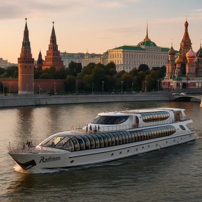 Обзорный круиз по Москве-реке на яхте Radisson