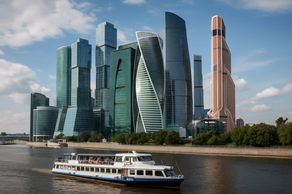 Знакомство с Москва-Сити: ВИП водная прогулка с экскурсией